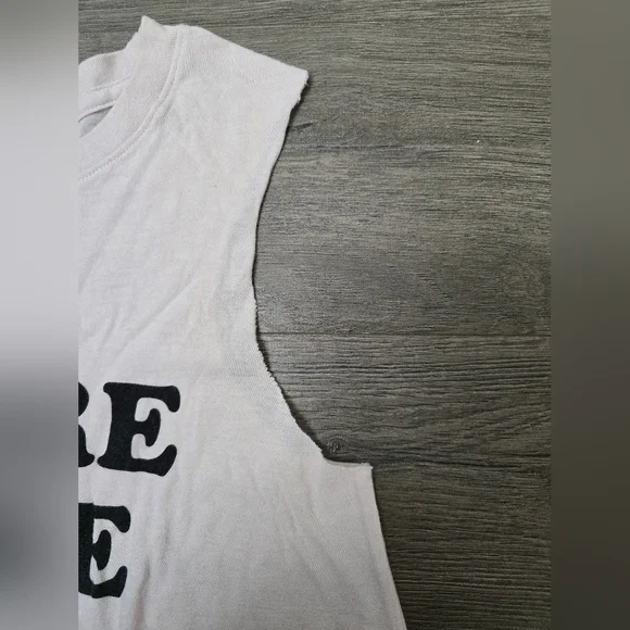 Spiritual Gangster Barre More Pink Sleeveless Swing Crop Top XS Athletic - Picture 5 of 9